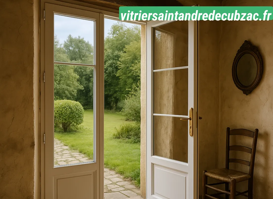 Installation de fenêtre en PVC Saint-André-de-Cubzac